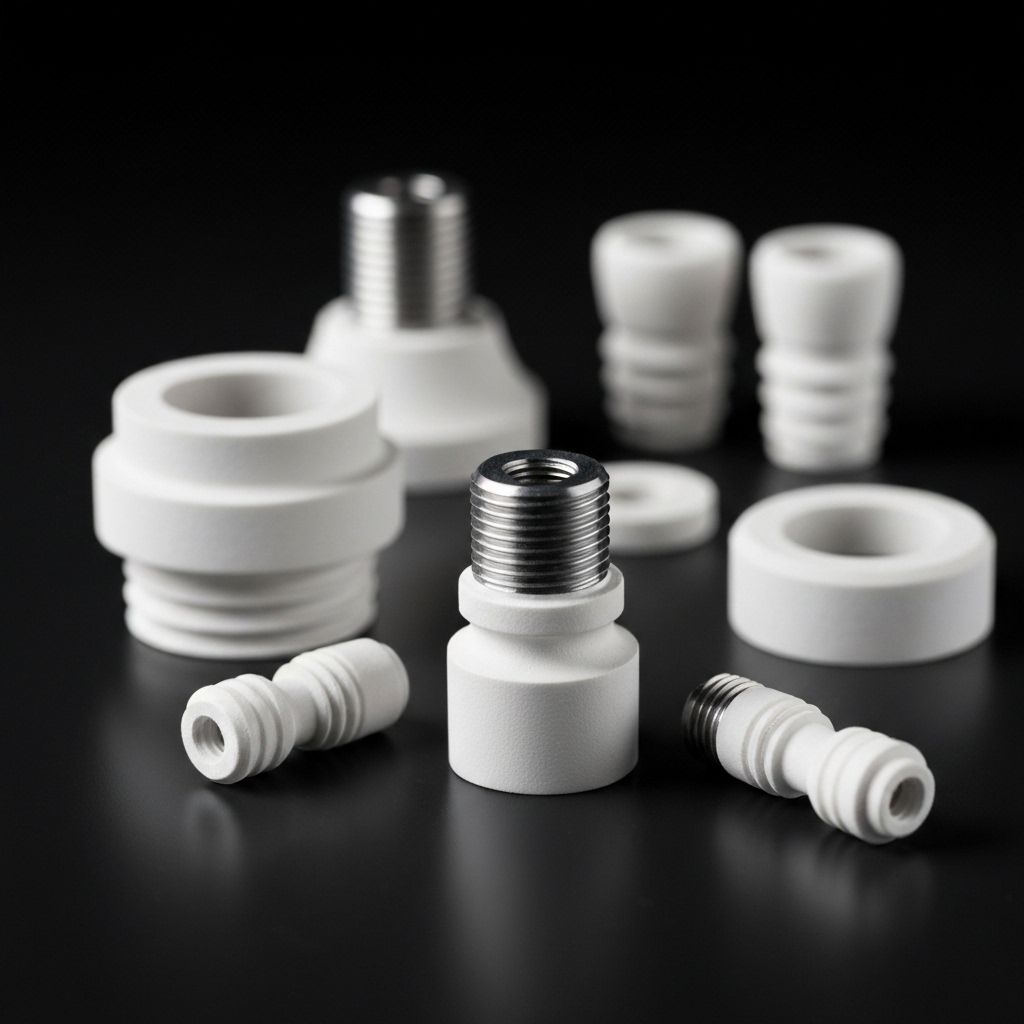 Zirconia ceramic components